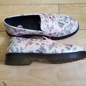 Floral Leather Doc Martens-Amazing Condition!